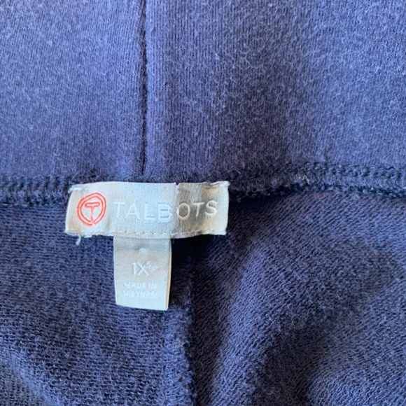 Talbots Woman Pima cotton abs‎ stretch activewear pants. Worn about 6x - Picture 2 of 3